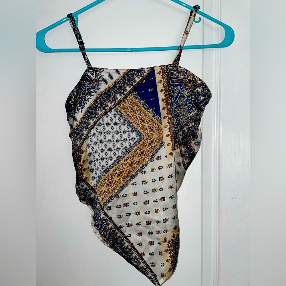 Bandana Print Cami Top